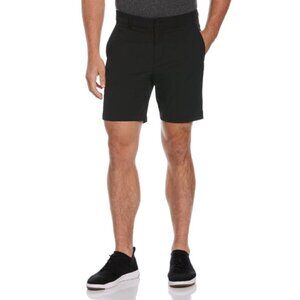 Perry Ellis Mens Shorts Size 36 Stretch Tech Black Comfort Casual Golf 10"